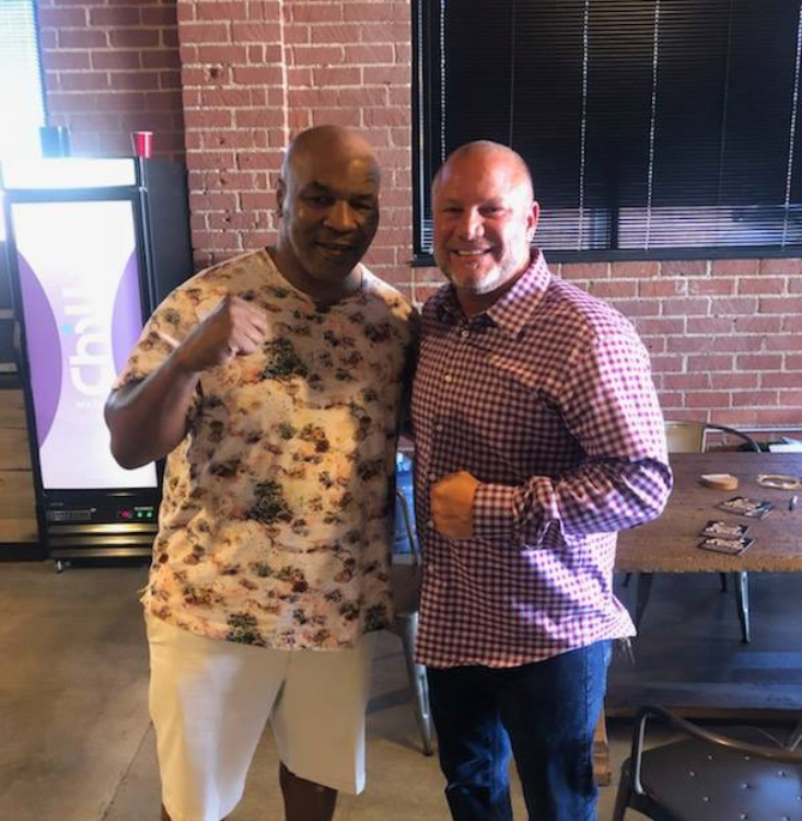 Kevin Leonard and Mike Tyson